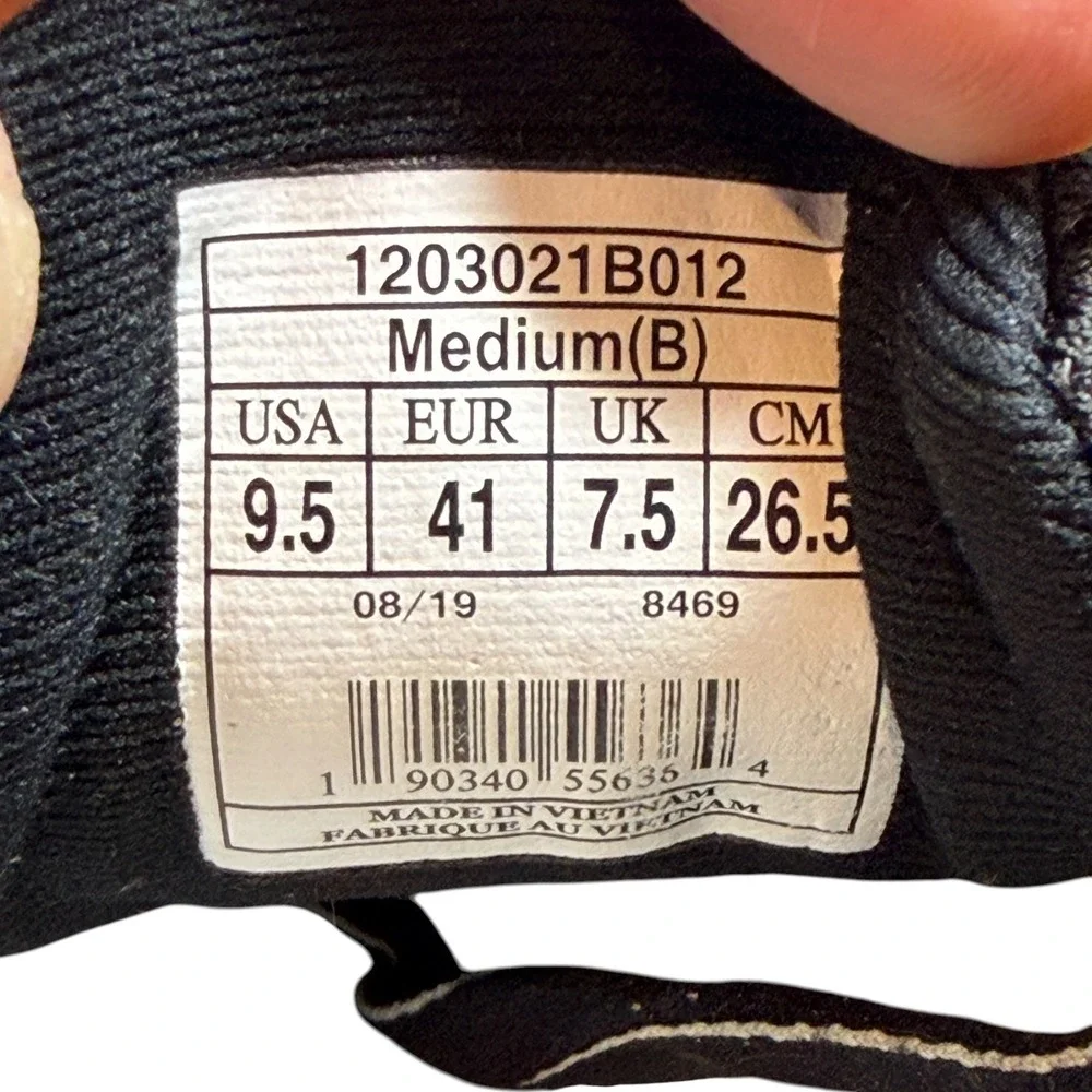 Brooks Revel 3 Running Shoes Womens 9.5 Black White Knit Sneakers 1203021B012